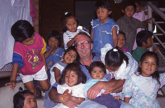 Children in Nepal love Dr Shinn